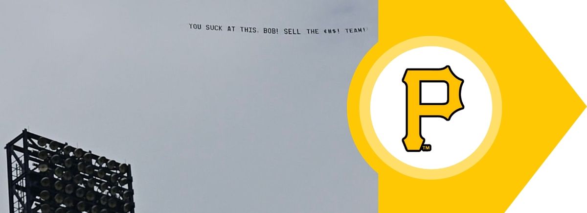 'Sell the team' banner flies again taken on the North Shore (Pirates)
